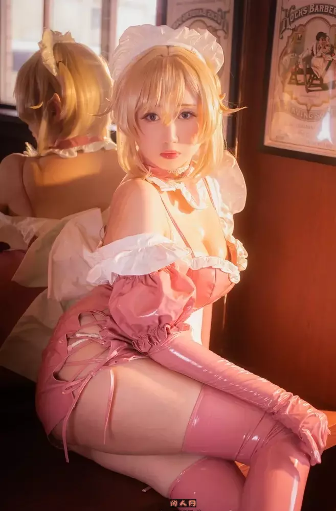 颜值博主@Sameki – 足控妹子COS甜美可爱写真合集