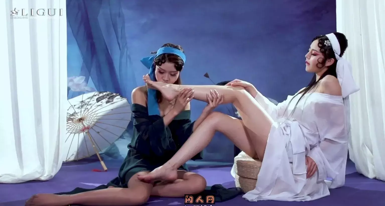 丽柜百合@双生花 丝足控福利合集打包