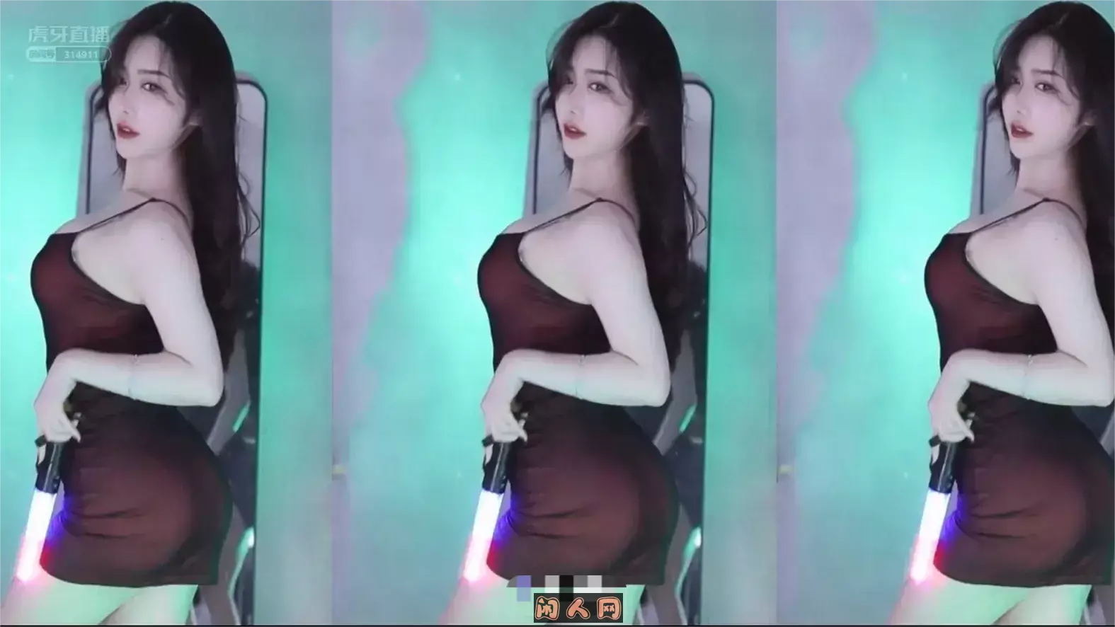 虎牙主播@猫崽崽三分糖 情人节被A类永封视频