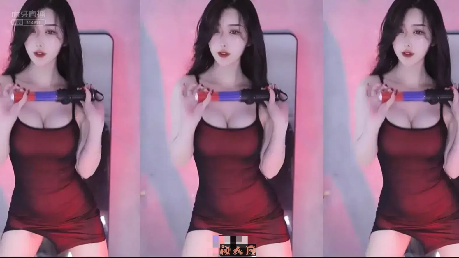 虎牙主播@猫崽崽三分糖 情人节被A类永封视频