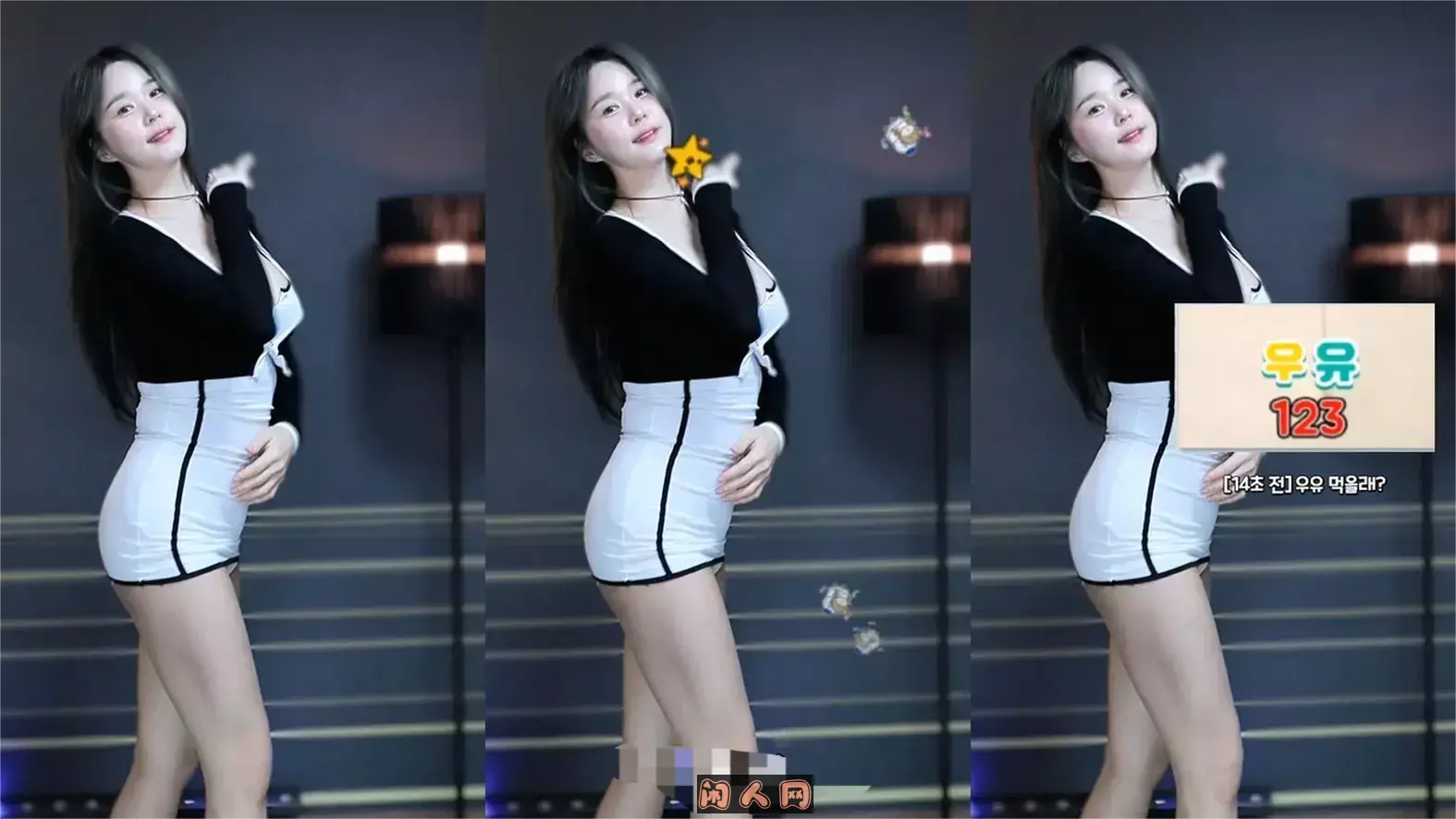 韩国主播@BJ方向盘(汉娜) 2024年6月热舞视频合集