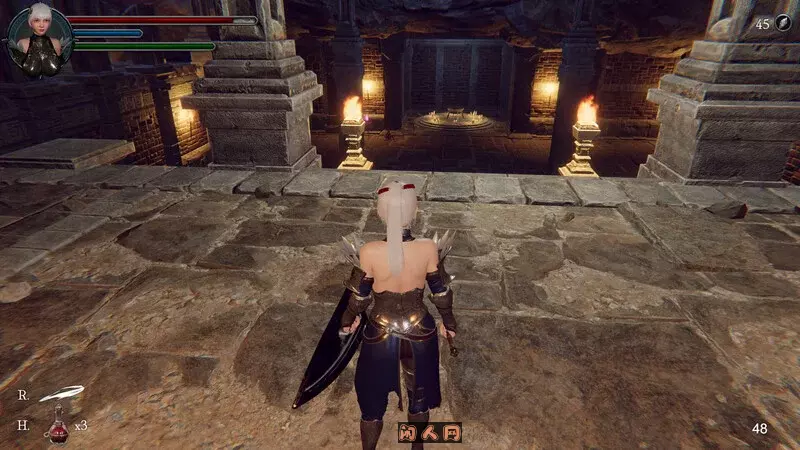 [ACT游戏]地下城的女骑士官方中文步兵版+存档新步兵3.3G