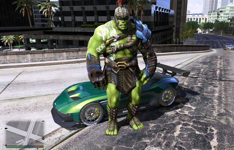 [侠盗猎车手5]GTA5中国风1.41整合版1300辆真车+183位美女与英雄+200%存档