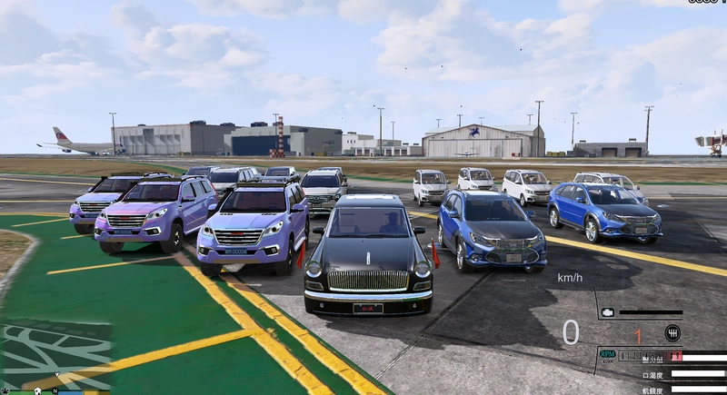 [侠盗猎车手5]GTA5中国风1.41整合版1300辆真车+183位美女与英雄+200%存档