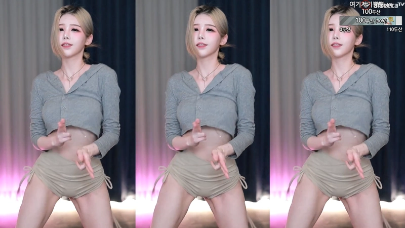 韩国BJ黑珍2023年10月舞蹈直播视频合集[原版无水]