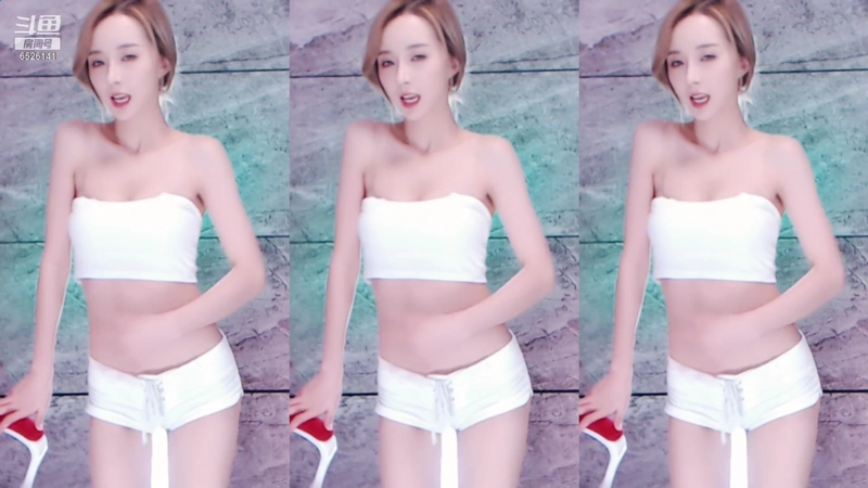 斗鱼主播@小熙米颜值女神动感光波直播热舞合集