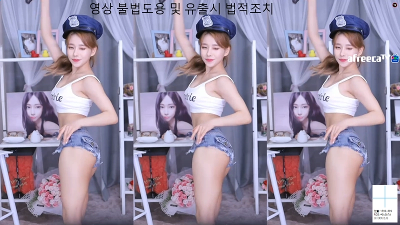 韩国Afreeca TV 98꽃사슴梅花鹿模特身材动感光波热舞视频合集[原版无水]