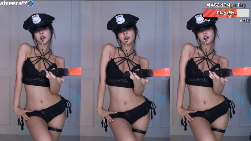 韩国Afreeca TV韩璐颜值女神模特蜜桃臀2023年04月直播舞蹈合集[原版无水]