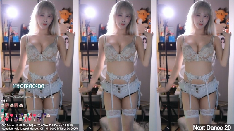 韩国直播舞蹈平台女主播视频合集