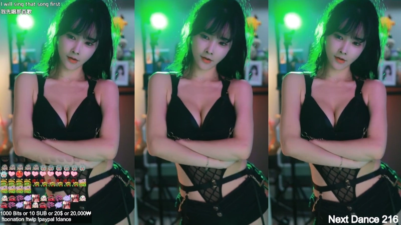 韩国直播舞蹈平台女主播视频合集