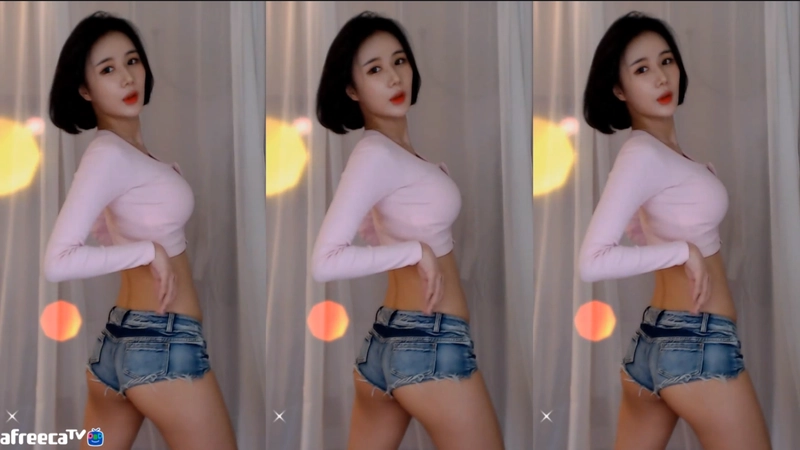 韩国Afreeca TV桂兰帅气妩媚御姐风舞蹈女主播视频合集
