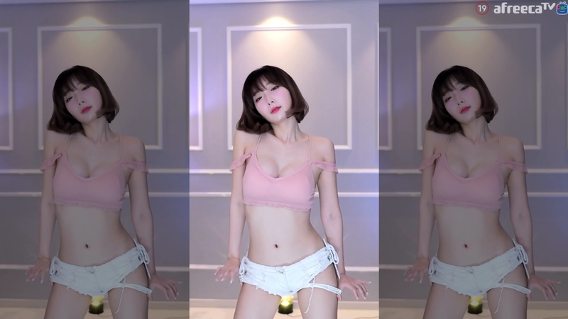 韩国Afreeca TV那贤性感颜值女神动感光波舞蹈视频合集[原版无水]