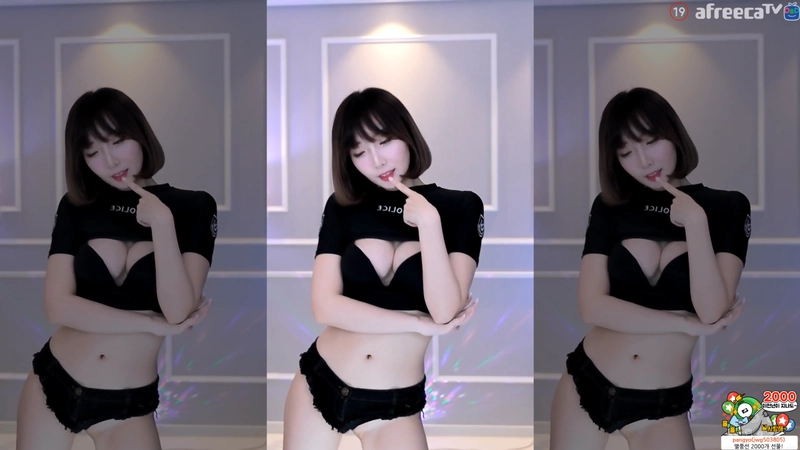 韩国Afreeca TV那贤性感颜值女神动感光波舞蹈视频合集[原版无水]