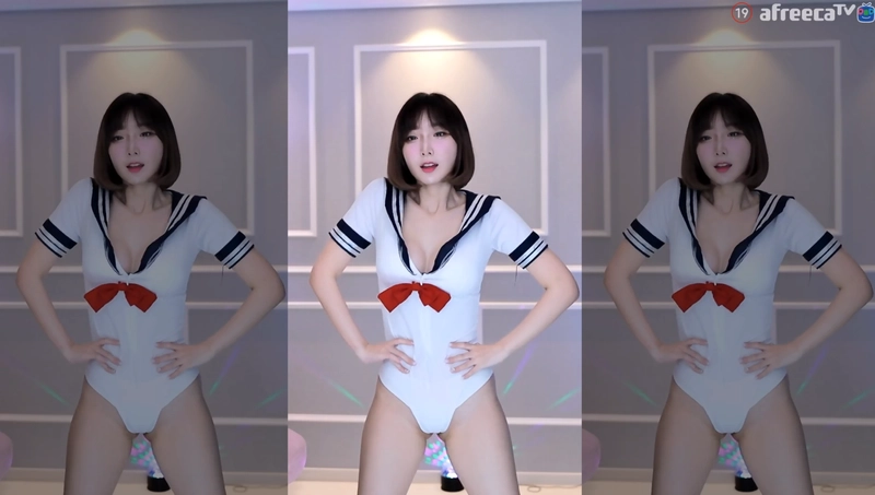 韩国Afreeca TV那贤性感颜值女神动感光波舞蹈视频合集[原版无水]