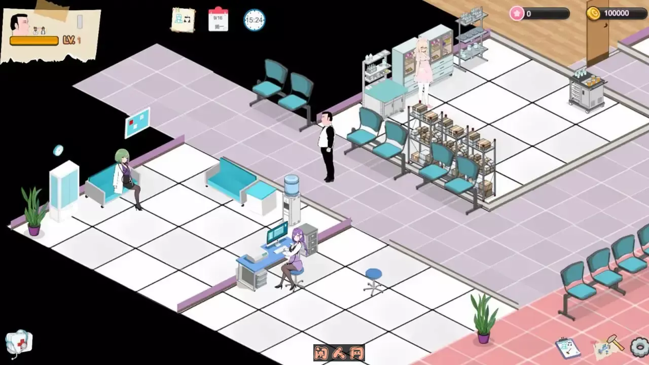 [经营SLG]黑山综合医院BM General Hospital v2.3.2官中步兵版264M