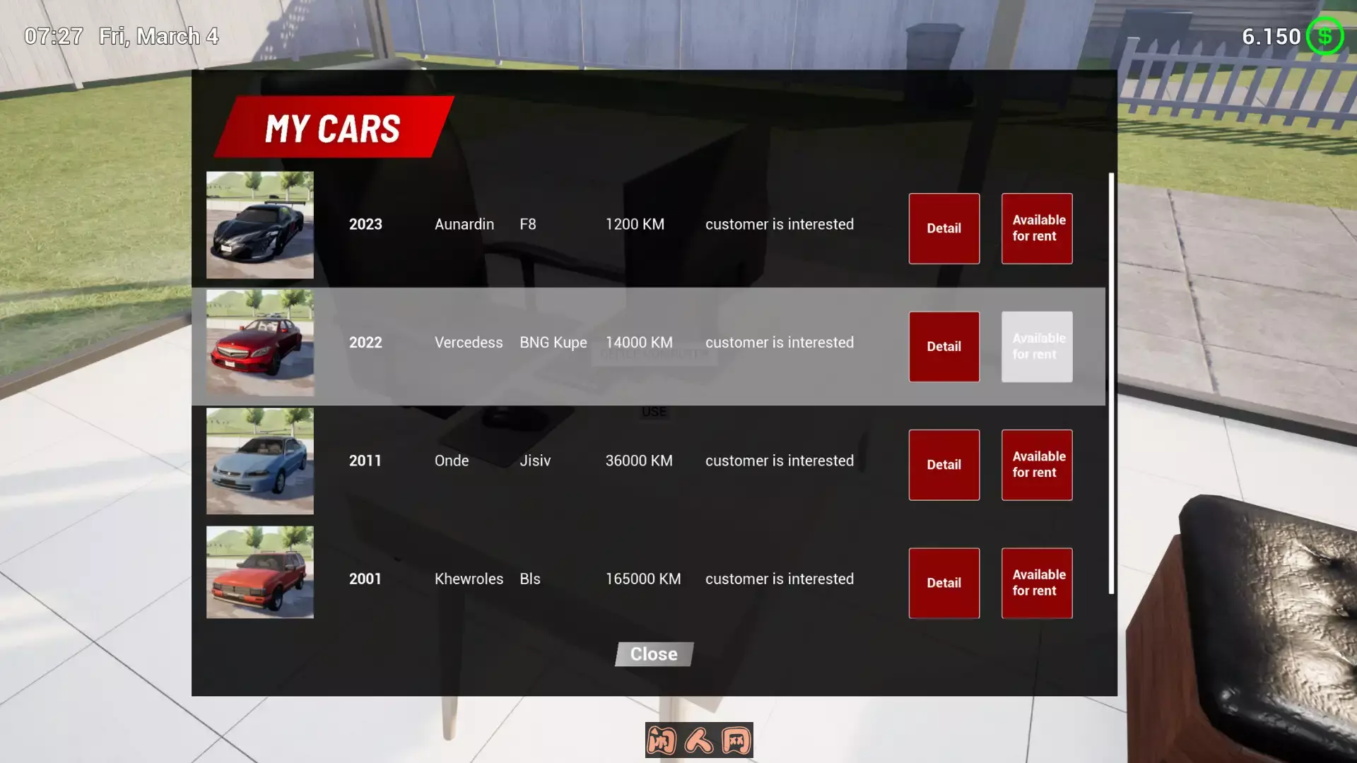 [模拟经营]租车模拟24 v0.0.43免安装中文版4.1G