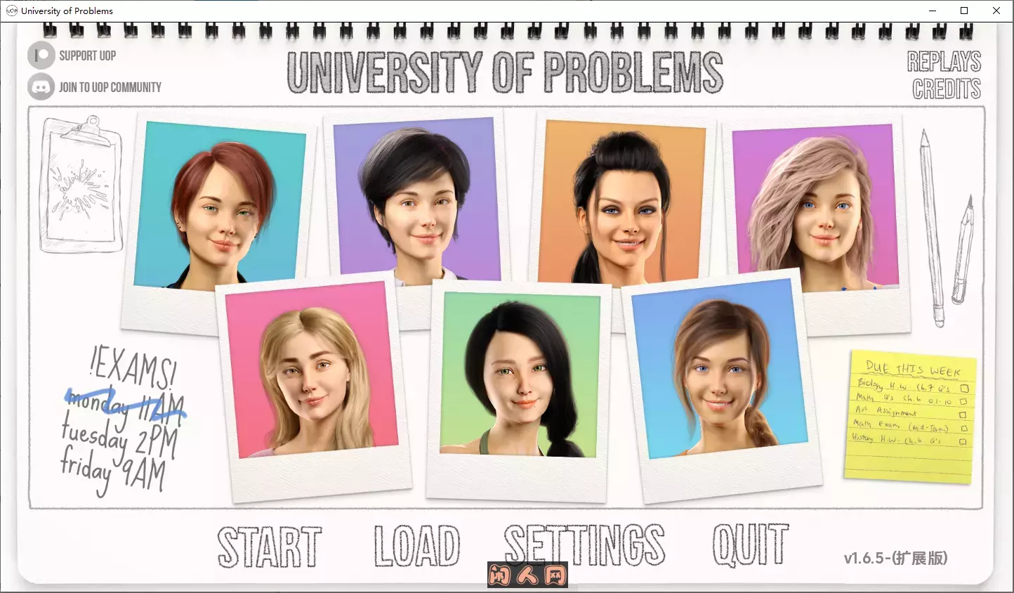 问题大学/学院情缘University of Problems v1.6.5 Extended汉化版PC+安卓15.70G