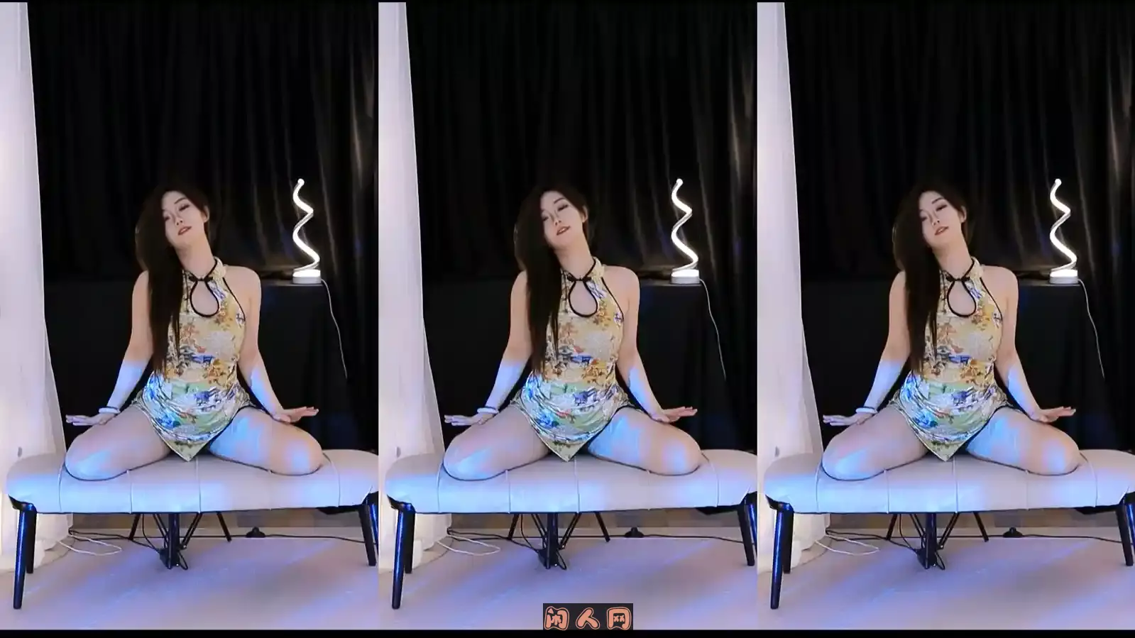 虎牙主播@圣语baby御姐女神旗袍丁热舞视频合集2V600M