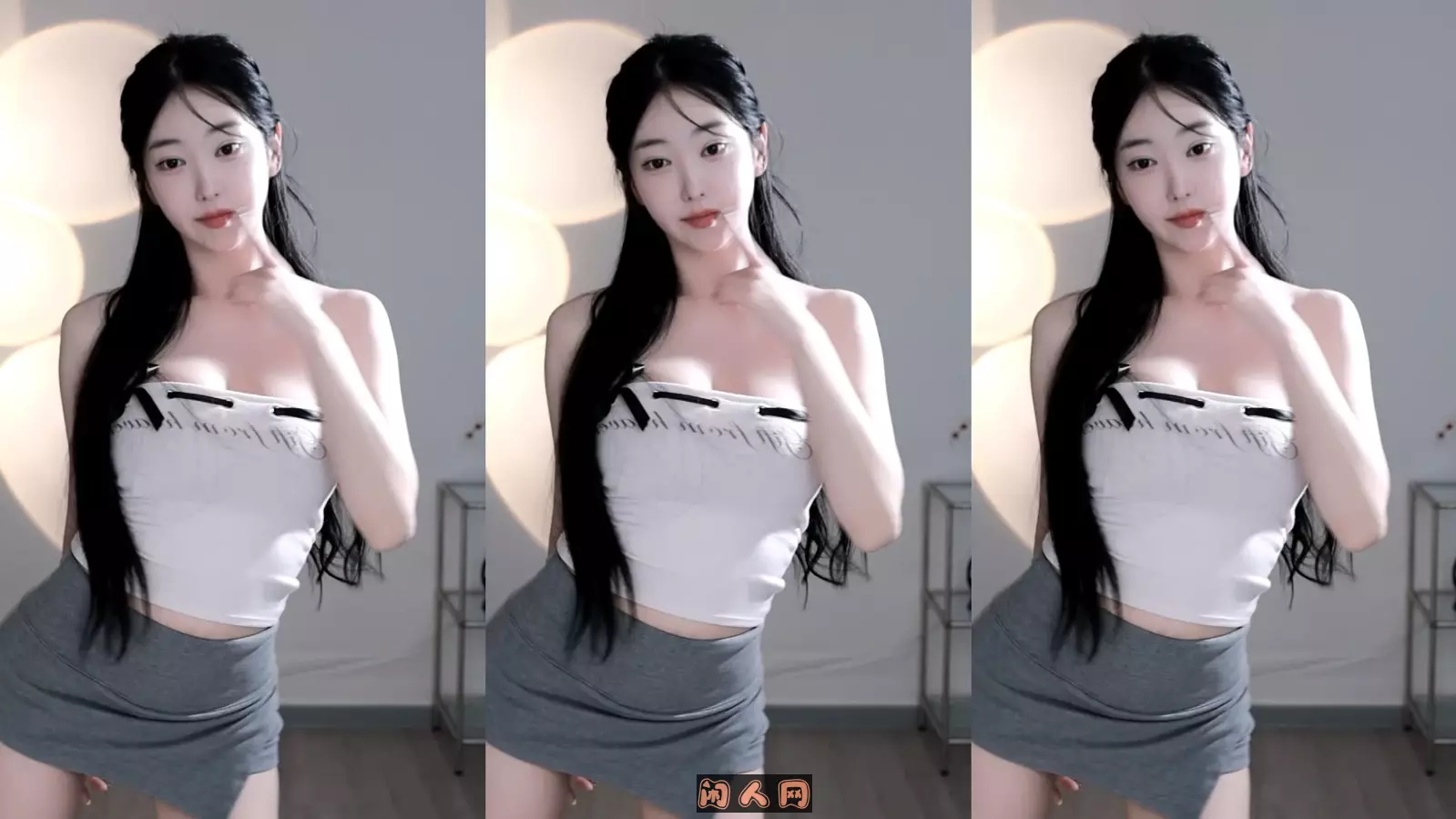 韩国Afreeca TV平台BJ哈尼尼甜美女神摩托摇直播舞蹈精选合集34v6.3G