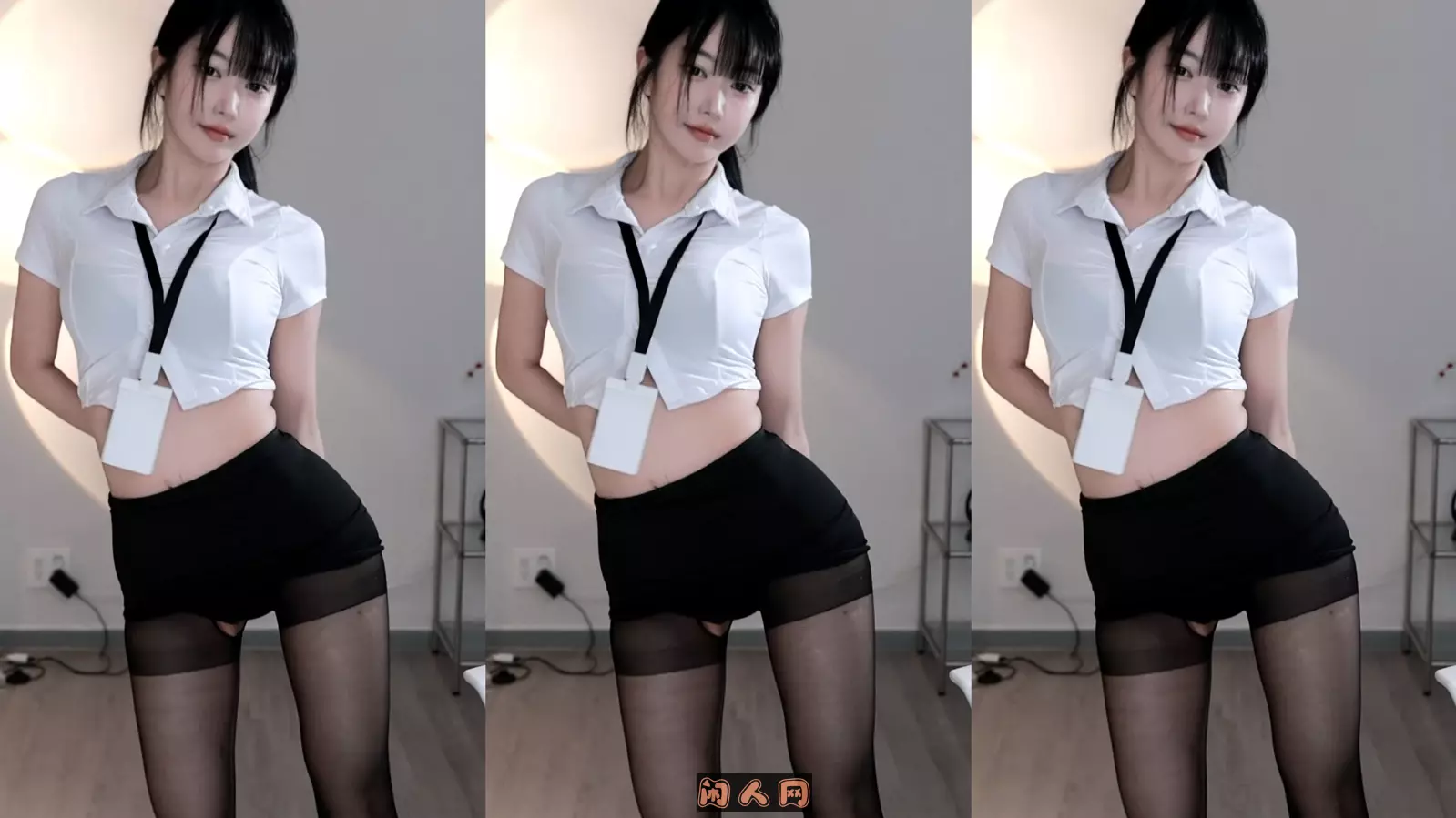 韩国Afreeca TV平台BJ哈尼尼甜美女神摩托摇直播舞蹈精选合集34v6.3G