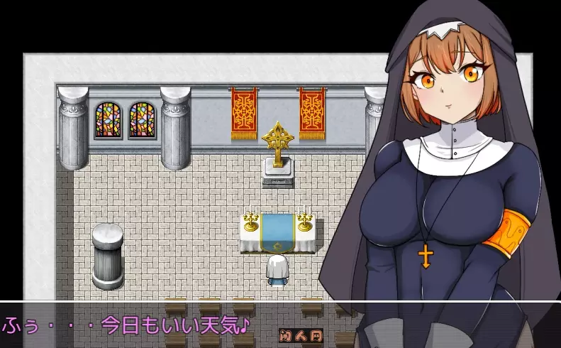 [探索RPG/双端]常识改写侍奉神的虔诚修女为奴隶的过程重制版AI汉化版430M