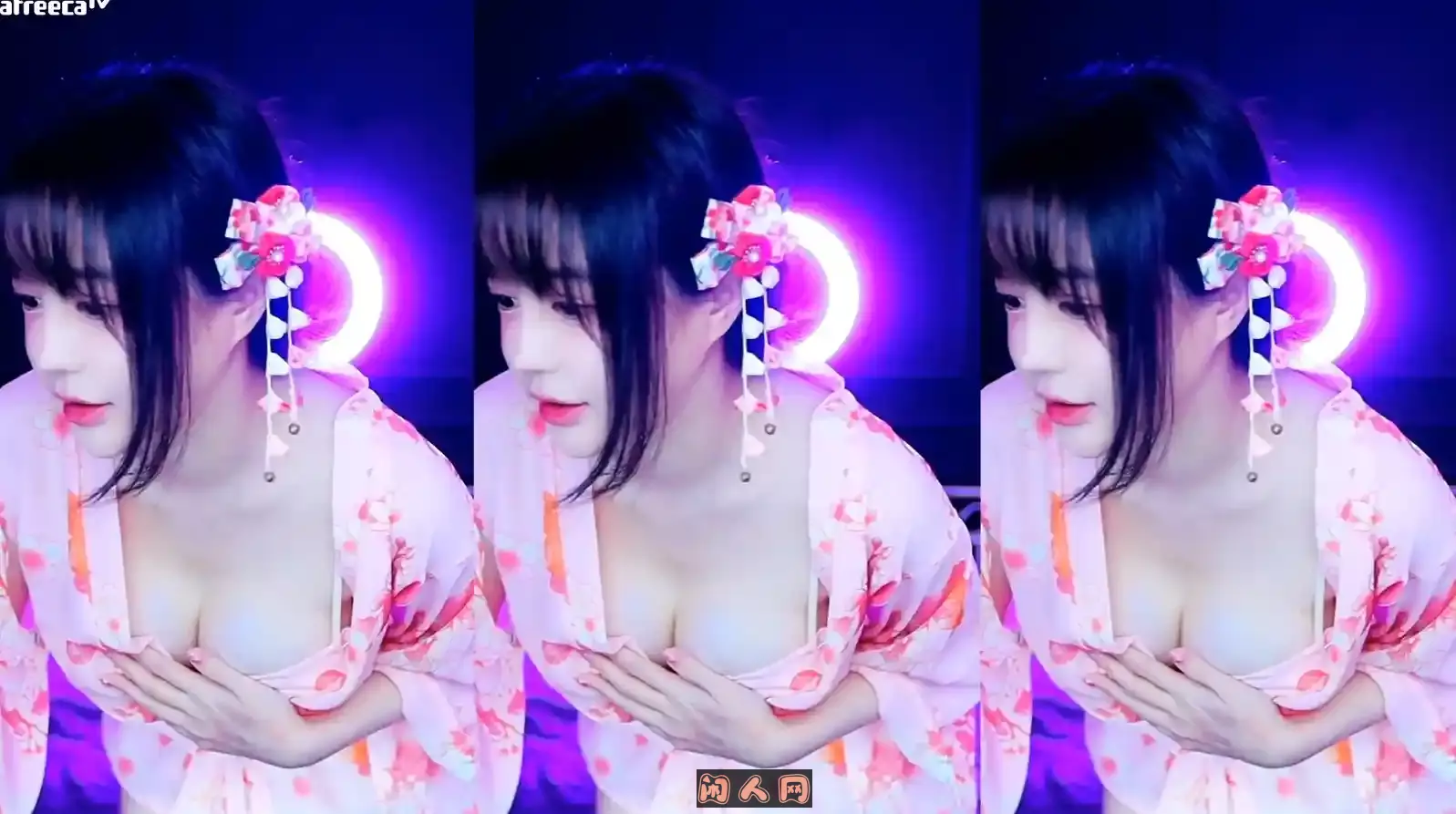 Afreeca TV韩国BJ夏娃颜值女神2023年11月直播热舞视频回放合集[原版无水]7V2.3G