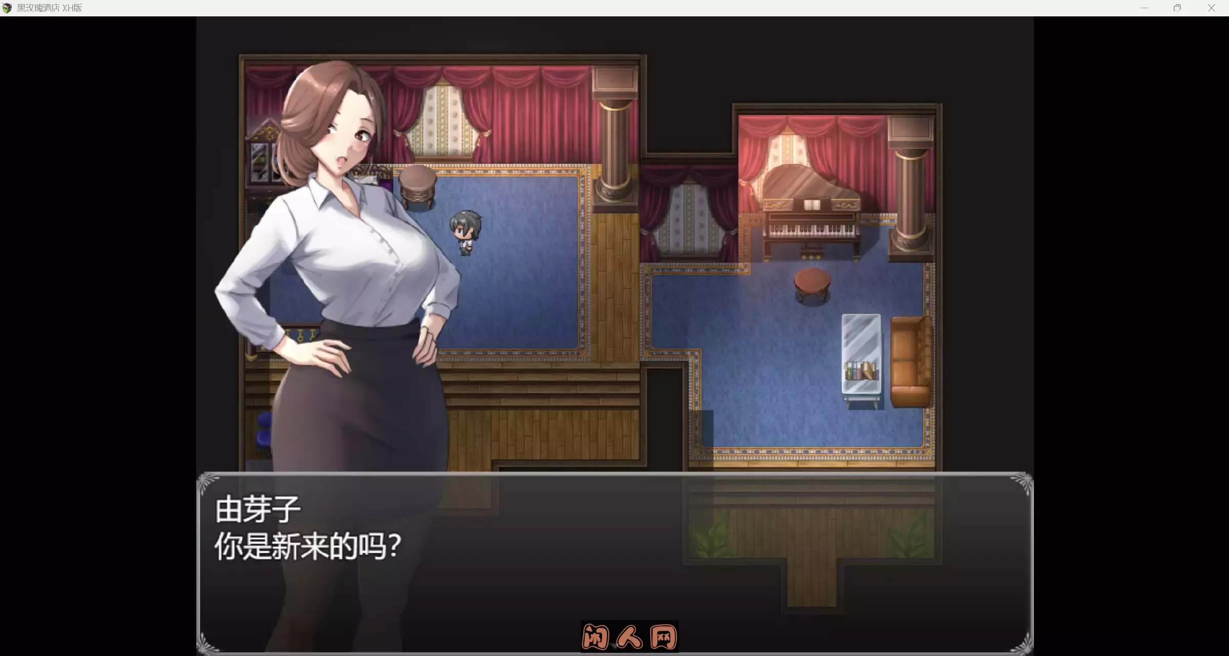 [亚洲风RPG]黑玫瑰酒店Black Rose Hotel [Dev Build 1]内嵌AI汉化版+作弊码750M