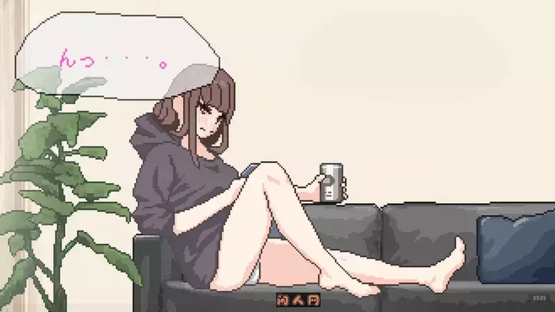 [互动SLG/像素动态]我们突然结婚后一起喝酒玩游戏等等Ver.1.1机翻版750M