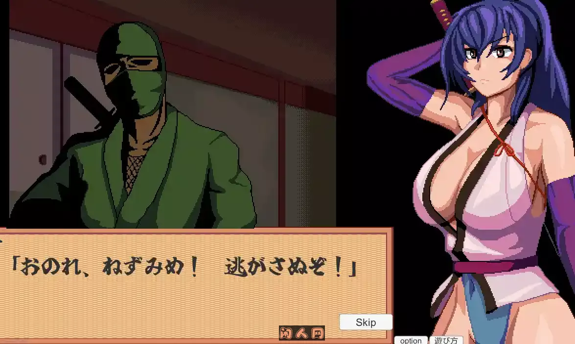 [桌游SLG/像素]前进吧！特搜隐秘女忍者机翻版800M