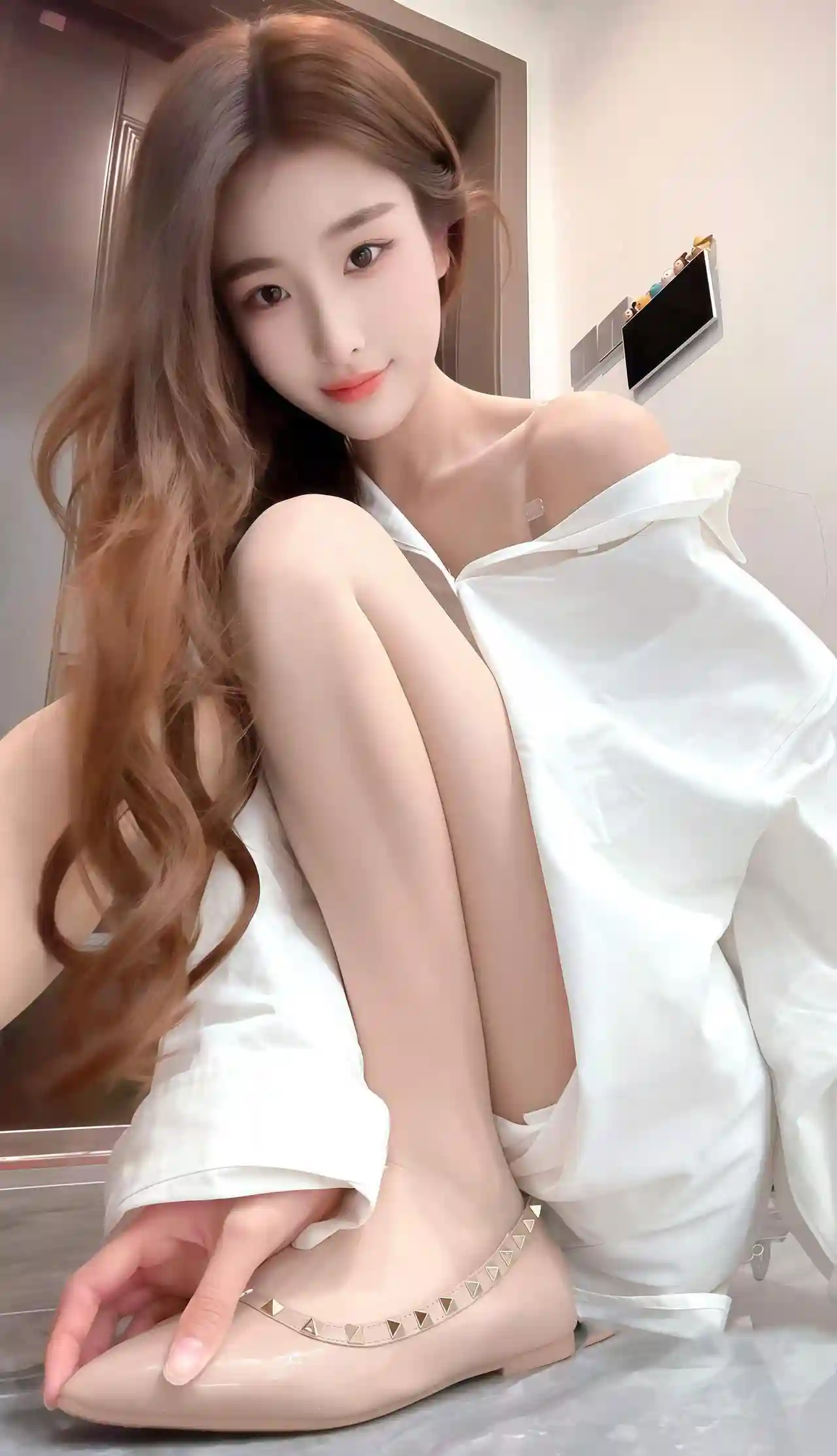 抖音@粉红小香猪颜值博主女神岛遇精美写真视频合集