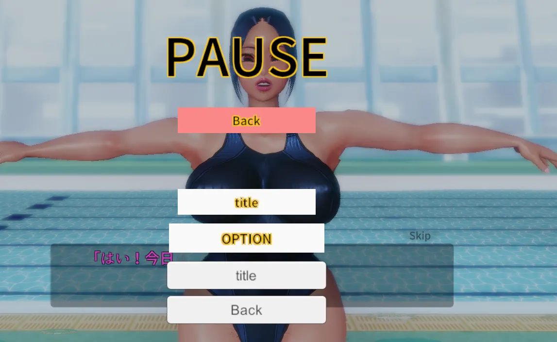 [互动SLG/3D/动态]被触碰的人其 ～教练的假日正式版300M