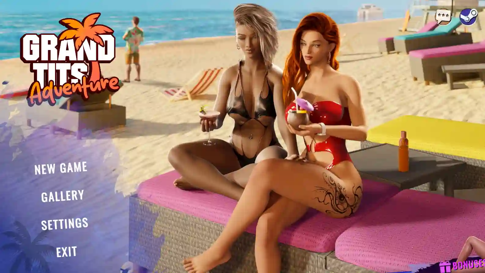 [SLG游戏]迈阿密冒险Grand Tits Adventure官方中文无ma版