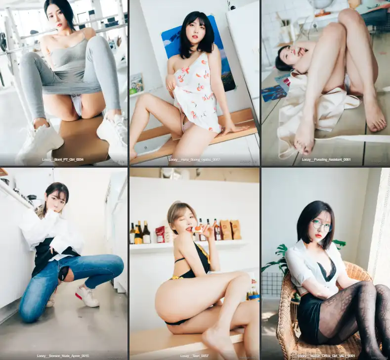 韩国Loozy精选模特图视大合集330.4G