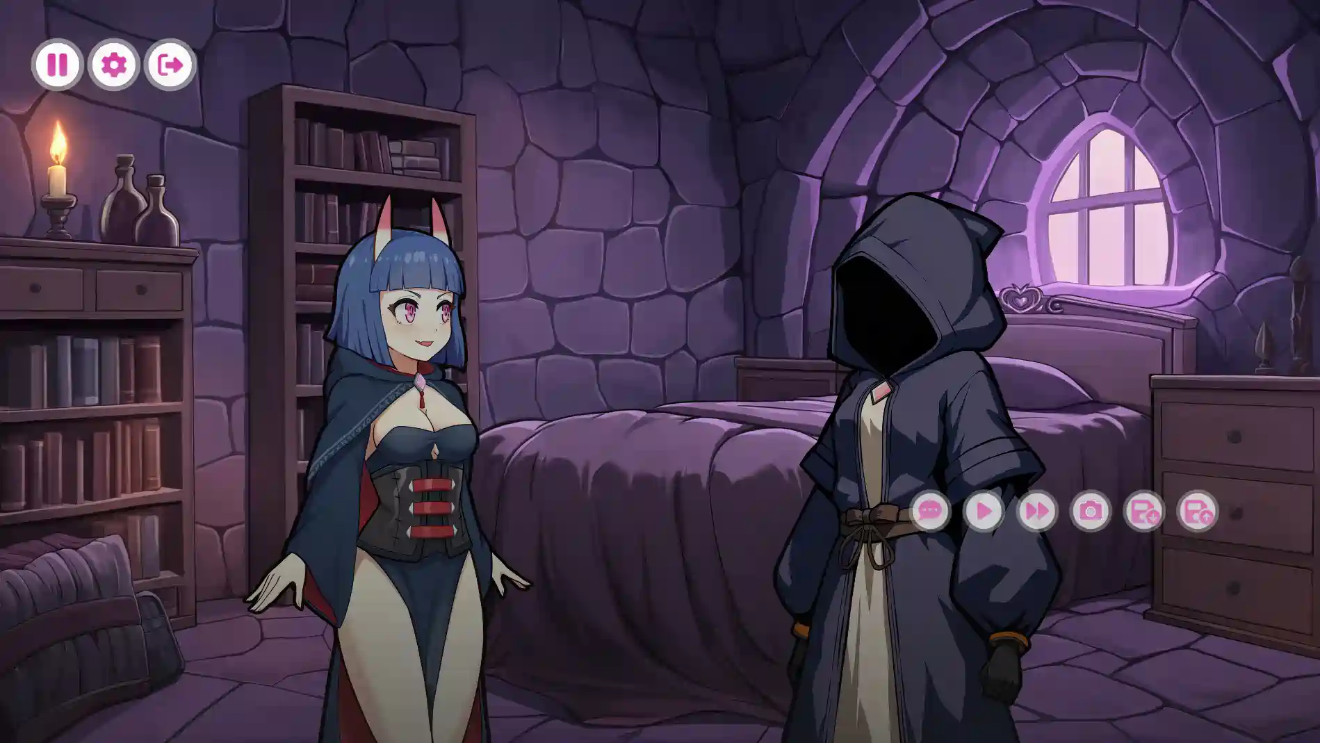 [SLG游戏/动态]魔女·亚蔻的初拥吧v1.0官方中文步兵3GB