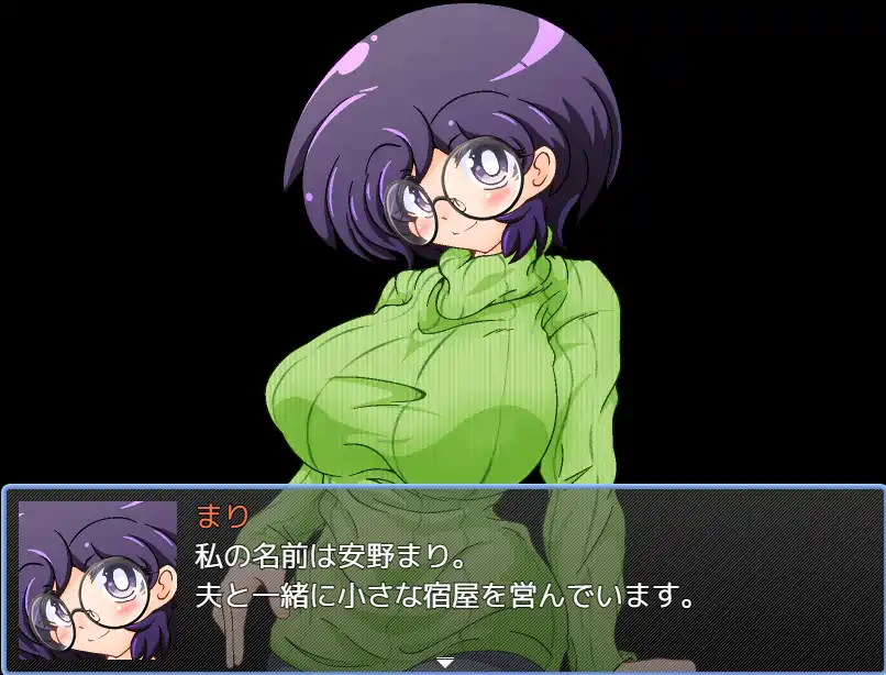 [像素RPG/动态]眼镜人妻麻里的陷阱地下城AI汉化版+全回想存档1.70G