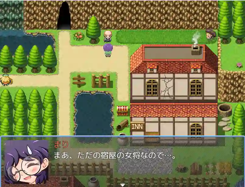 [像素RPG/动态]眼镜人妻麻里的陷阱地下城AI汉化版+全回想存档1.70G