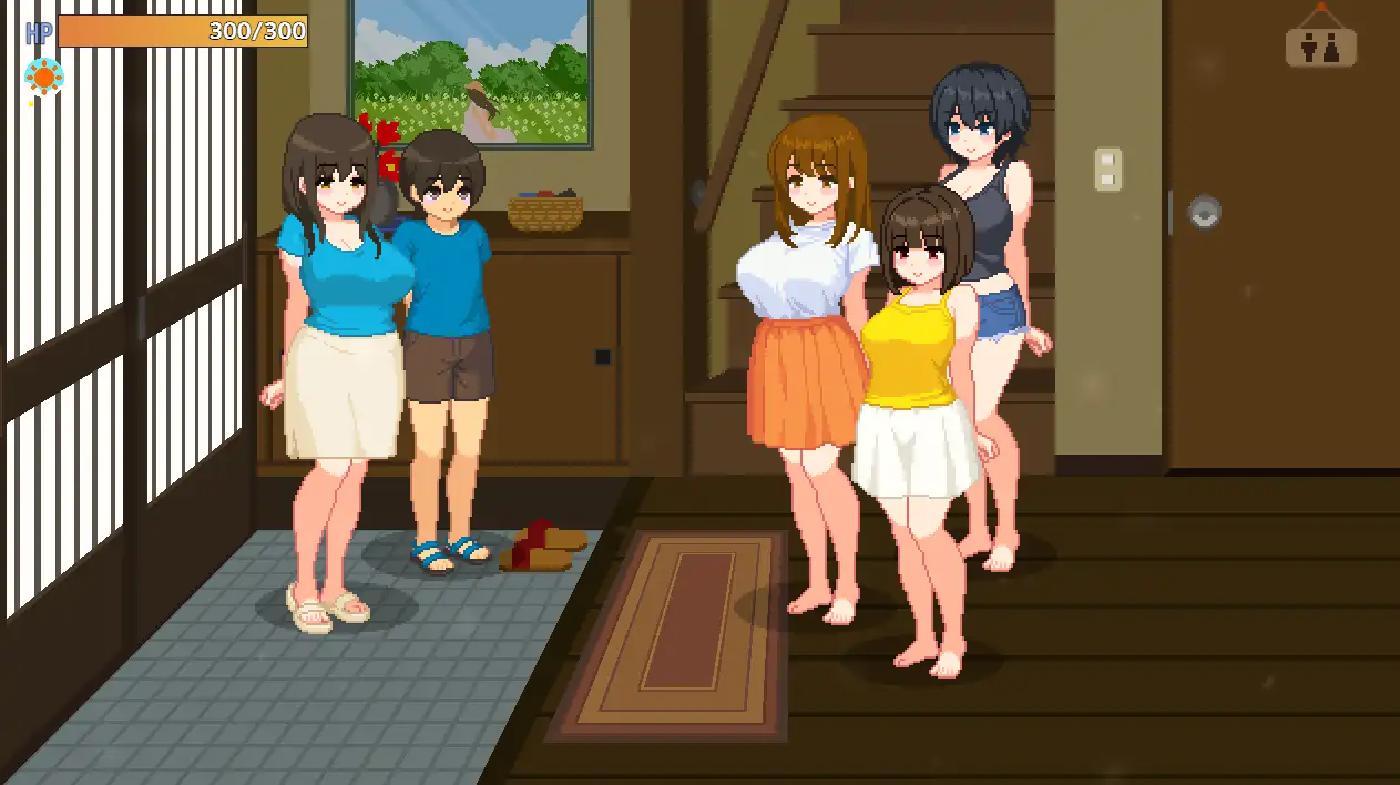 [像素SLG]我与夏日里的姐姐们AI汉化版+全回想存档1.0G